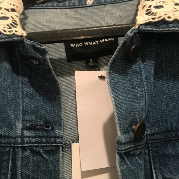 WHO WHAT WEAR JEAN JACKET - Picture 3 of 5